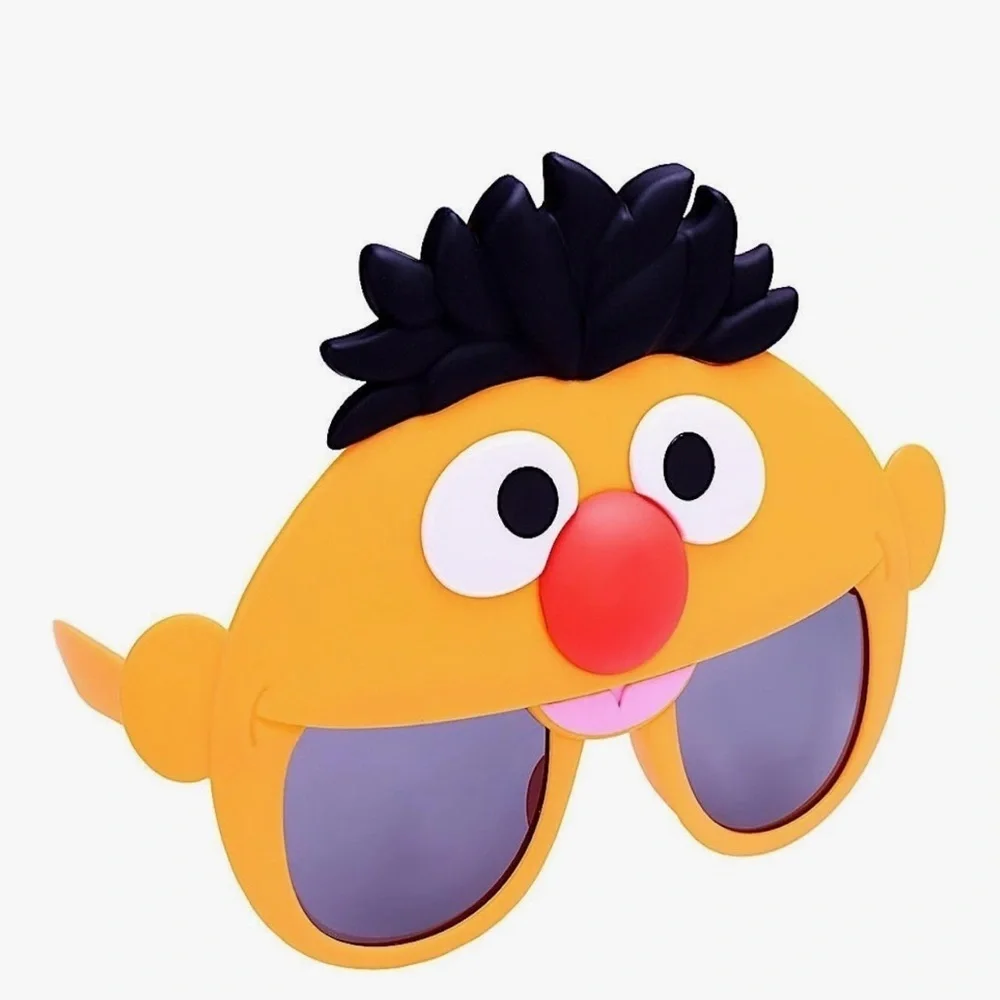 Sesame Street Ernie character glasses/mask